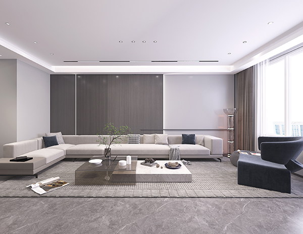 骊山国际190平方四室现代风格装修案例